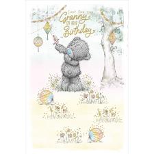 Just for You Granny Me to You Bear Birthday Card