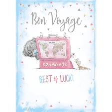 Bon Voyage Me To You Bear Card