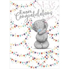 Exam Congratulations Me to You Bear Card