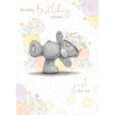 Birthday Wishes Me to You Bear Birthday Card