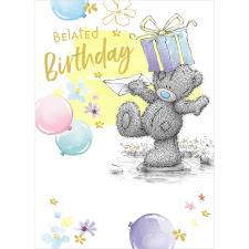 Belated Birthday Me To You Bear Birthday Card 
