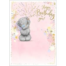 Party Popper Me to You Bear Birthday Card