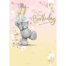 Just For You Me to You Bear Birthday Card