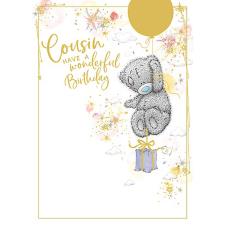 Cousin Me to You Bear Birthday Card