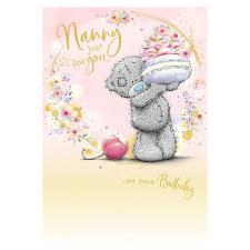 Nanny Me to You Bear Birthday Card