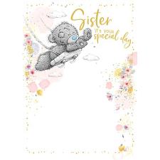 Sister Me to You Bear Birthday Card