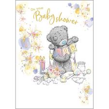 On Your Baby Shower Me to You Bear Card