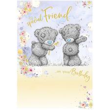 Special Friend Me to You Bear Birthday Card