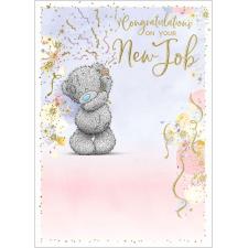 New Job Congratulation Me to You Bear Card