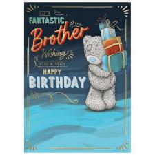Fantastic Brother Me to You Bear Birthday Card