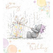 Hip Hip Hooray Me to You Bear Birthday Card