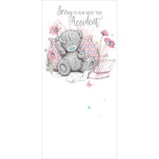 Sorry To Hear About Your Accident Me To You Bear Get Well Card