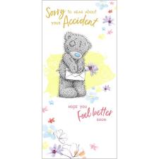 Get Well Soon After Accident Me to You Bear Card