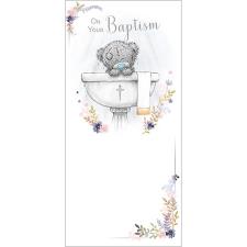 On Your Baptism Me to You Bear Card