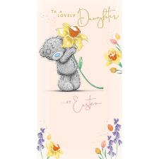 Daughter Me to You Bear Easter Card