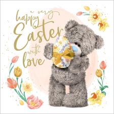 Photo Finish Square Me to You Bear Easter Card