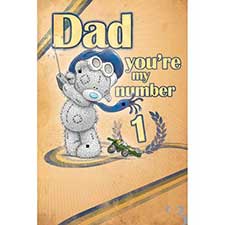 No.1 Day Me to You Bear Fathers Day Card