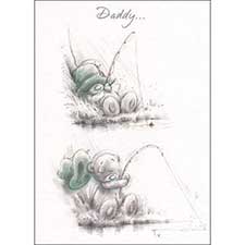Daddy Fathers Day Me to You Bear Sketchbook Card