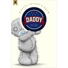 Best Daddy Me To You Bear Fathers Day Card With Beer Mat