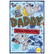 Daddy From Both Of Us My Dinky Bear Me to You Father's Day Card