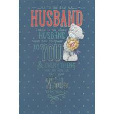 Best Husband Me to You Bear Father's Day Card