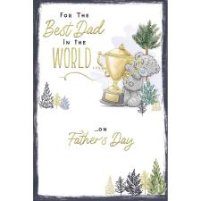 Best Dad In The World Me to You Bear Father's Day Card