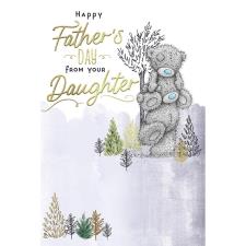 Dad From Your Daughter Me to You Bear Father's Day Card