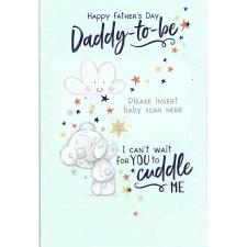 Daddy-To-Be Baby Scan Tiny Tatty Teddy Father's Day Card