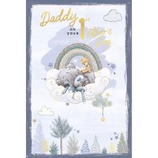 Daddy 1st Father&#39;s Day Tiny Tatty Teddy Me to You Bear Card