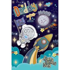 Daddy Space Suit My Dinky Bear Me to You Father&#39;s Day Card