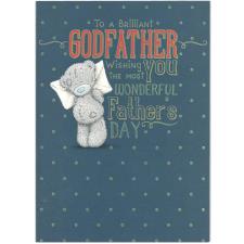 Brilliant Godfather Me to You Bear Father's Day Card