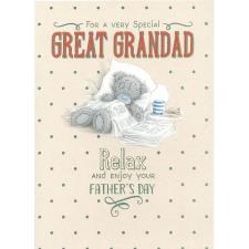 Special Great Grandad Me to You Bear Father's Day Card