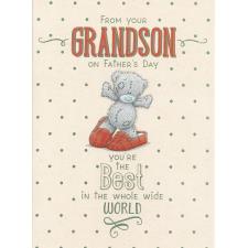 From Your Grandson Me to You Bear Father's Day Card