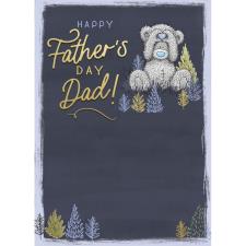 Dad Making Heart Shape Me to You Bear Father&#39;s Day Card