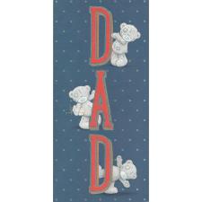 DAD Letters Me to You Bear Father's Day Card
