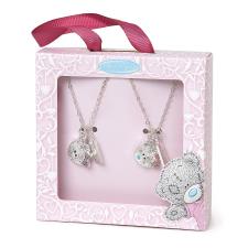Best Friends Me to You Bear 2 Necklace Set