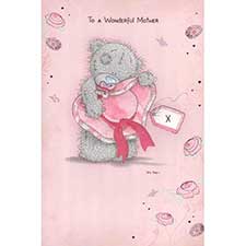 Wonderful Mother Me to You Bear Mothers Day Card