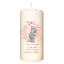 Personalised Me to You Mother’s Day Pillar Candle