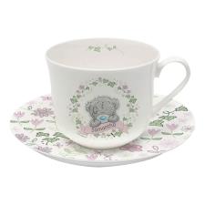 Personalised Me to You Secret Garden Cup & Saucer