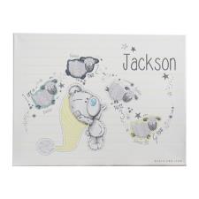 Personalised Tiny Tatty Teddy Counting Sheep Canvas