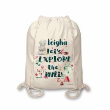 Personalised Me to You Let’s Explore the Wild Drawstring Bag