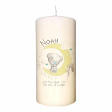 Personalised Me to You Baby & Me Pillar Candle