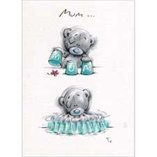Bear with Cups Mothers Day Me to You Bear Card