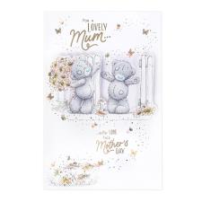 Lovely Mum Handmade Me toy You Bear Mother&#39;s Day Card