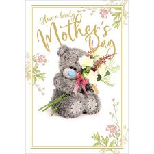 3D Holographic Flowers Mother's Day Card