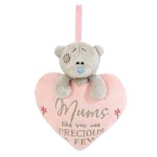 3" Mum Quote Hanging Heart Me to You Bear