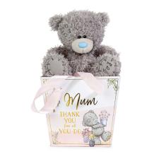 5"  Mum Thank You Me to You Bear In Bag