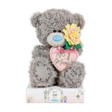 7&quot;  No.1 Mum Heart &amp; Flowers Me to You Bear