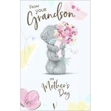 From Your Grandson Me to You Bear Mother's Day Card
