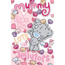 Mummy From Little Girl Me to You Bear Mother&#39;s Day Card